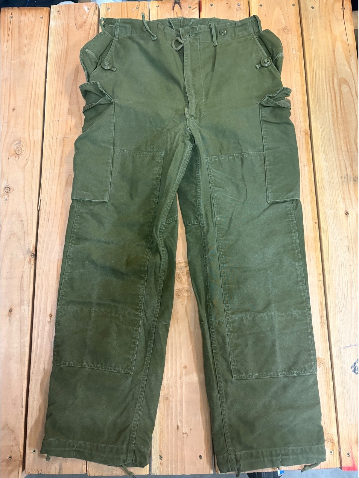 Vintage 1967 Military Combat Trousers Quarrel 3135